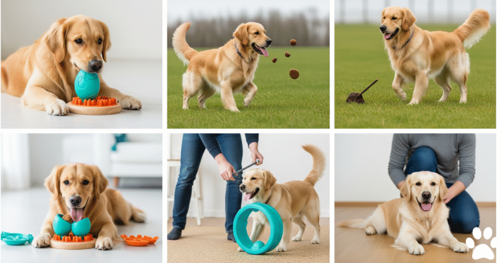 Games to Calm Down Golden Retrievers 