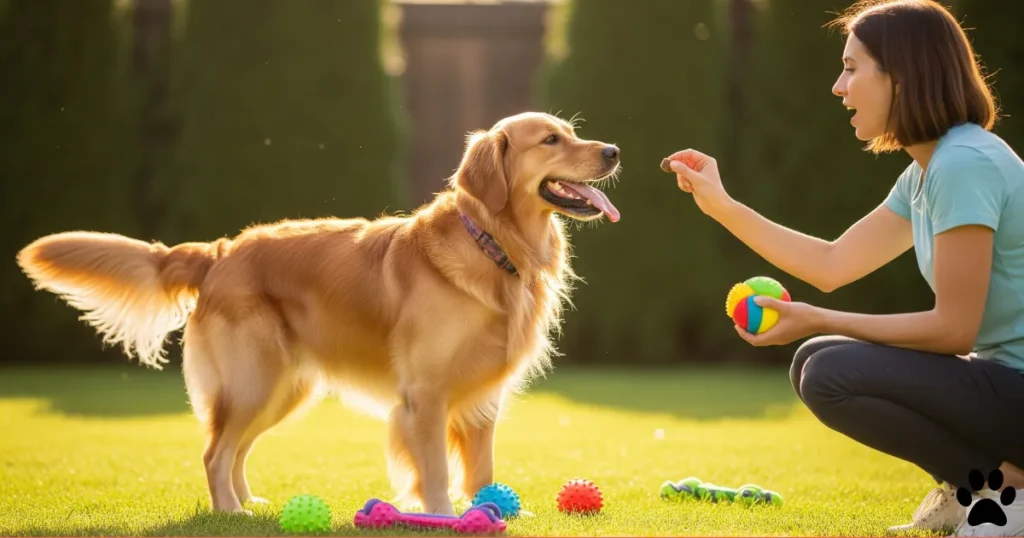 Treats and Toys as Rewards for your Golden Retrievers
