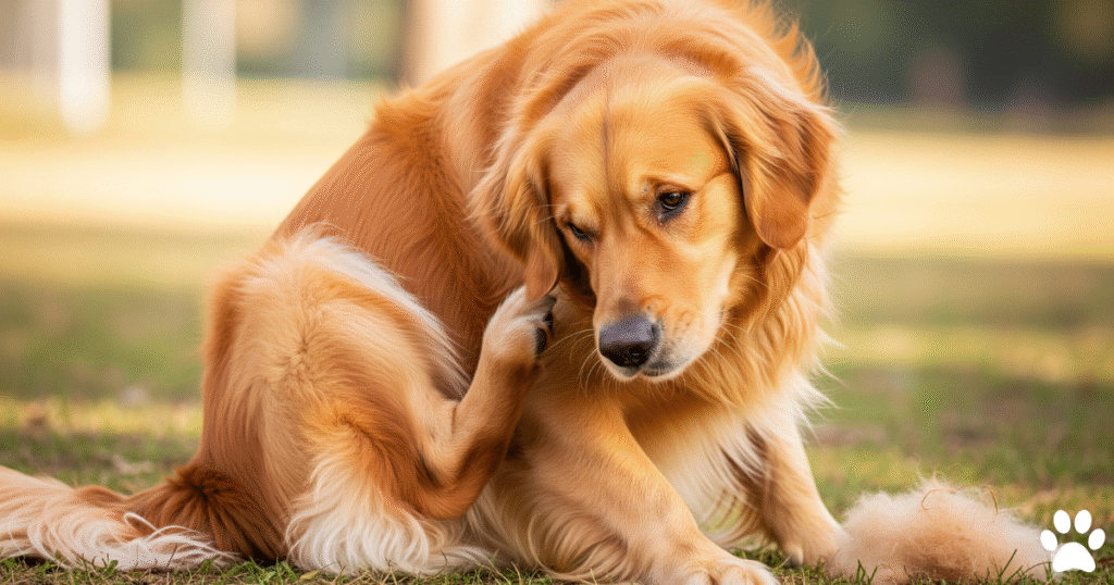 Allergies to Golden Retrievers due to Food