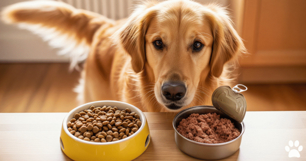 Kibble or Wet Food For Golden Retrievers
