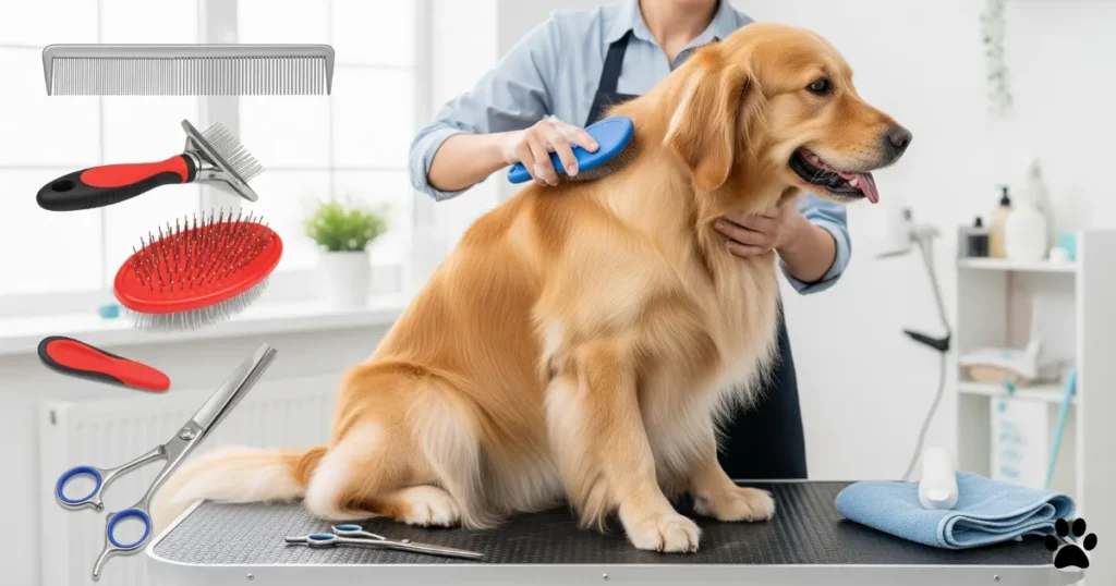 Grooming products for your Golden Retriever