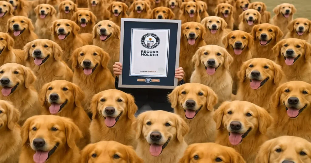 Record-Breaking Golden Retriever