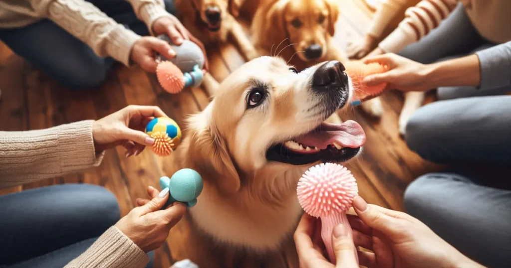 Toys and Puzzles for Socializing Your Golden Retriever