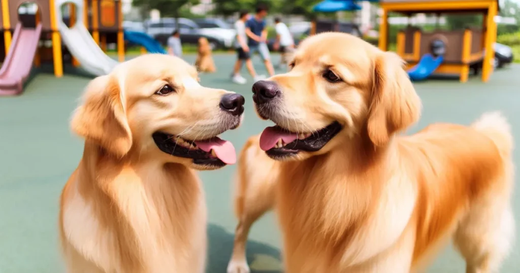 Dog parks Socializing Your Golden Retriever