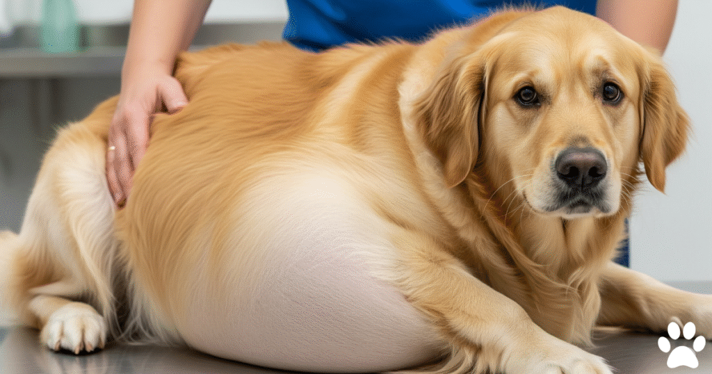 Gastric Dilatation-Volvulus in Golden Retriever