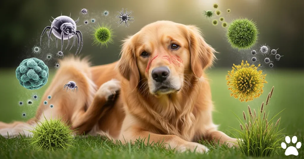 Environmental Allergies in Golden Retriever