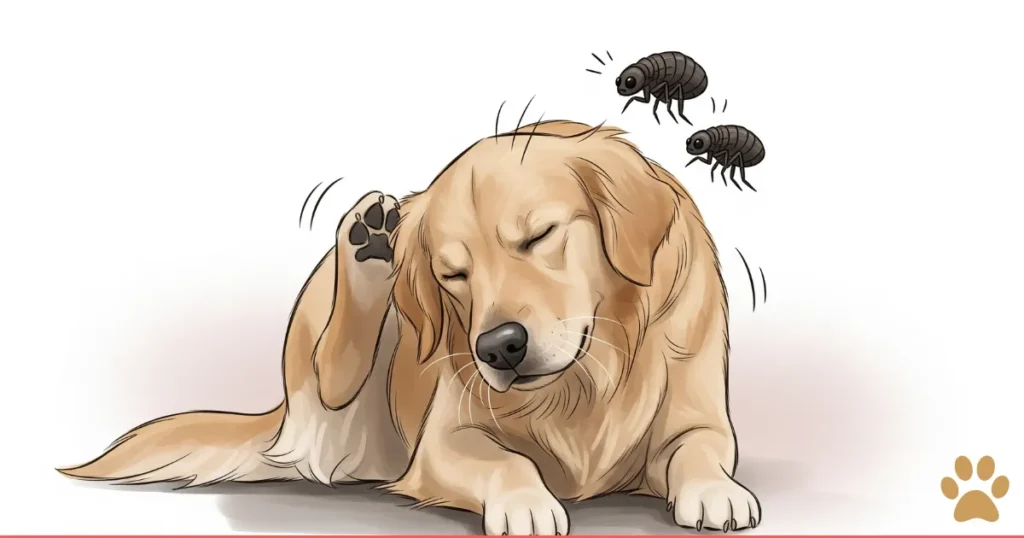 Flea Allergy Golden Retriever