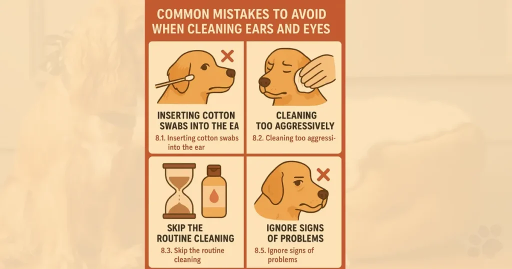 Common Mistakes to Avoid When Cleaning Ears and Eyes