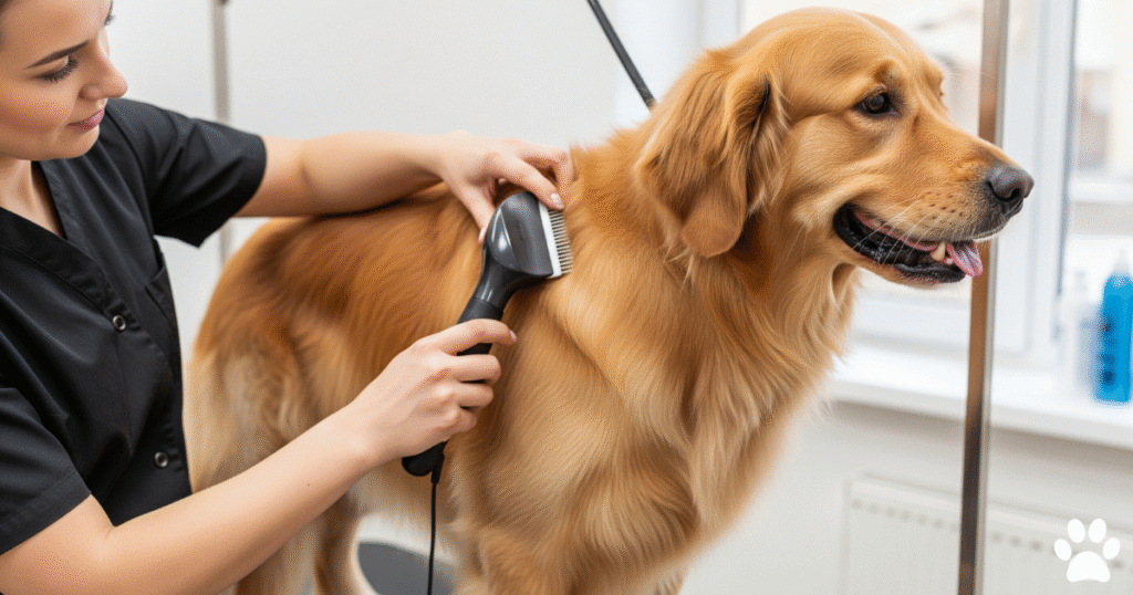 DIY Grooming vs Professional Grooming for Golden Retrievers