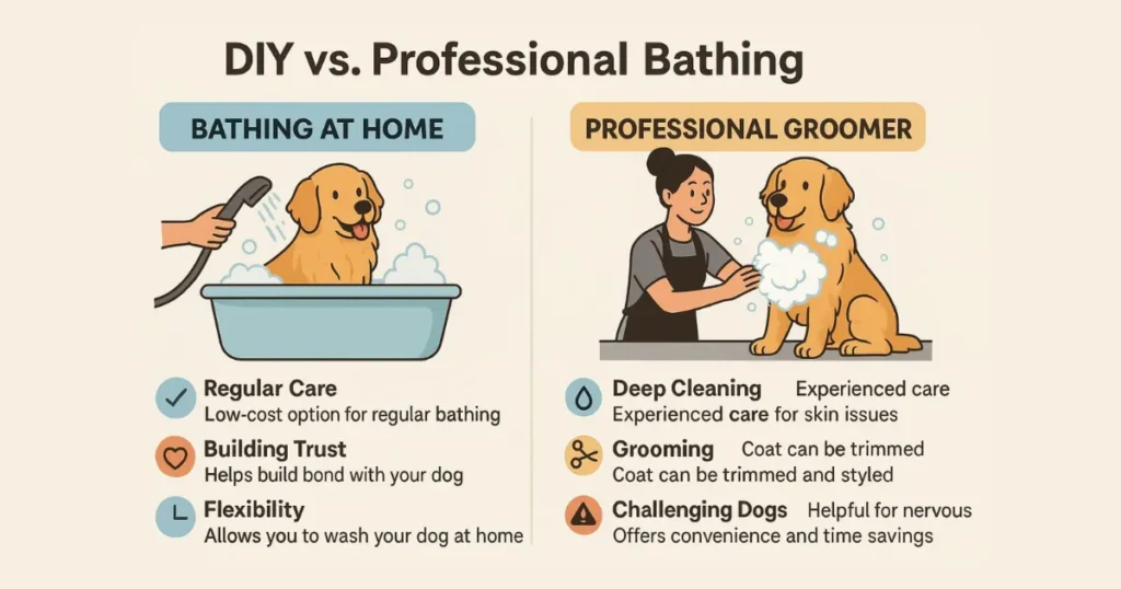 DIY vs. Professional Bathing