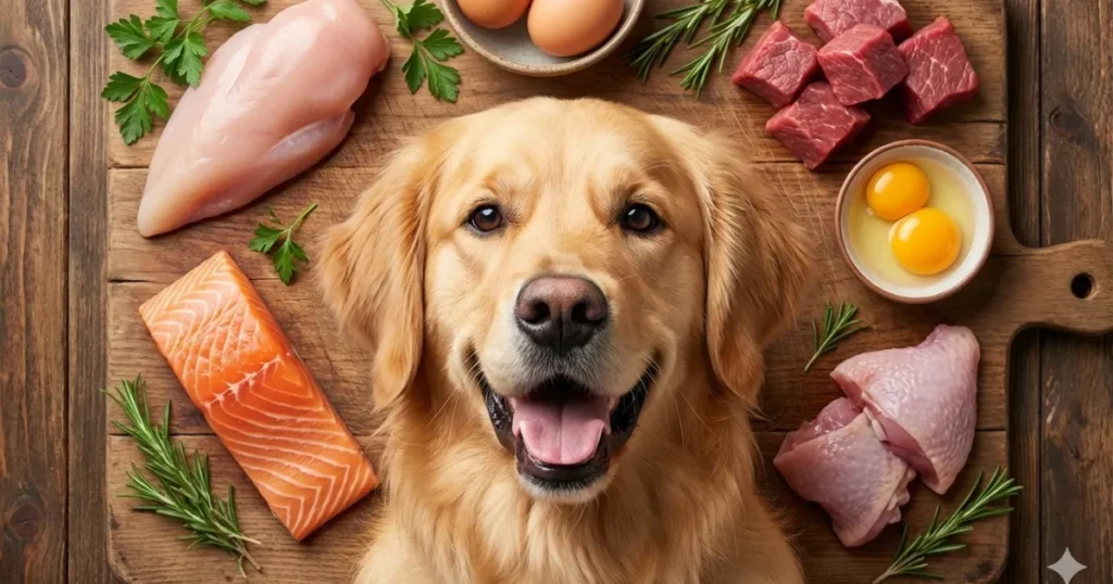 High-Protein Diet for Golden Retrievers: Best Protein Sources for Golden Retrievers