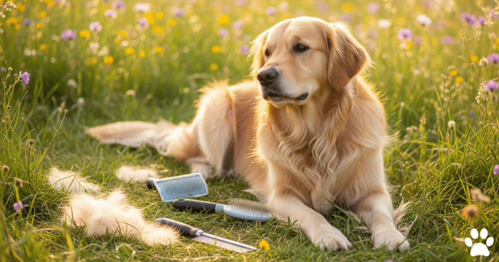 Summer Seasonal Grooming Tips for Golden Retrievers