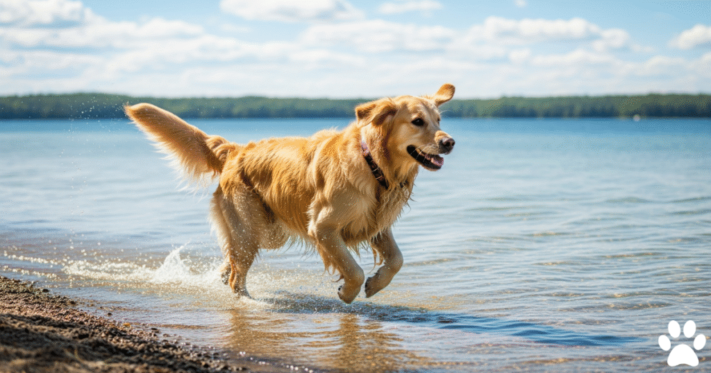 Exercise to Calm Down you Golden Retrievers 