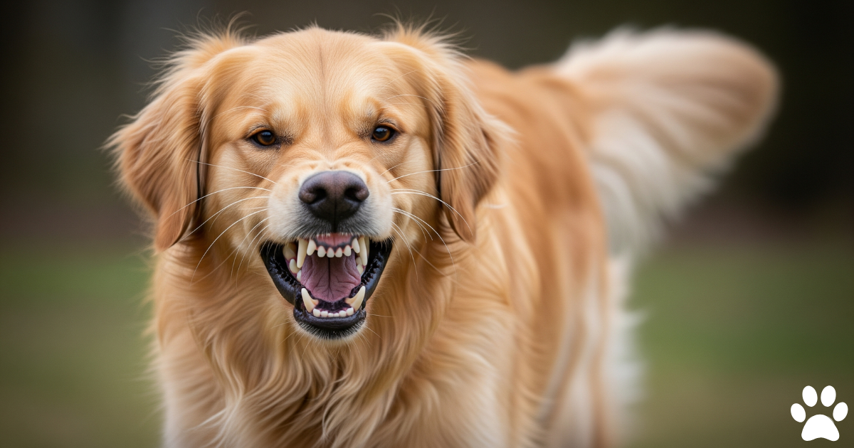 The Aggressive Golden Retriever