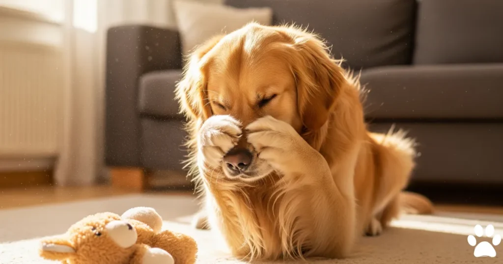 Environmental allergy Golden Retriever