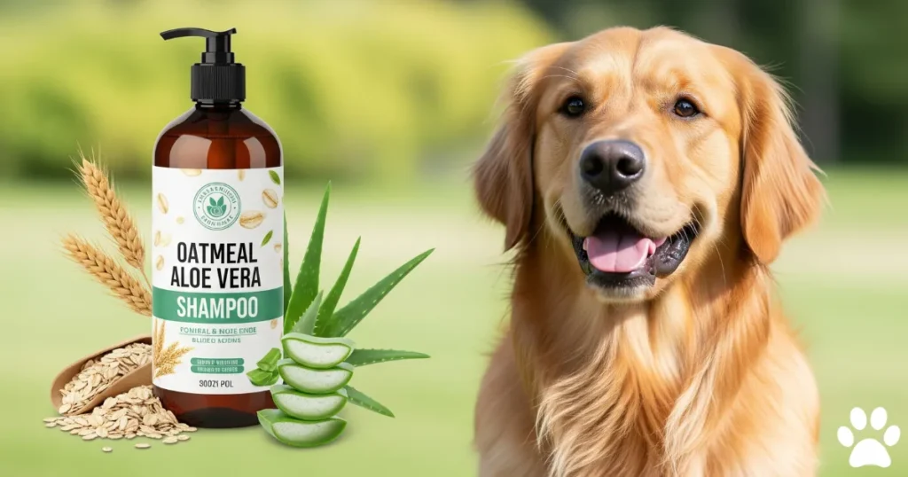 Earthbath Oatmeal and Aloe Vera Best Shampoo for Golden Retrievers