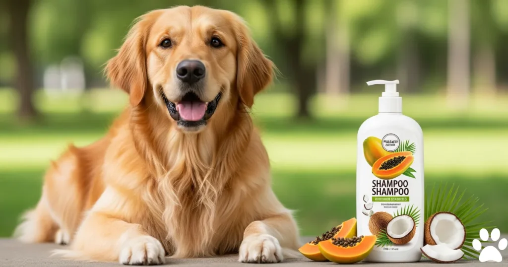 TropiClean Papaya & Coconut Best Shampoo for Golden Retrievers