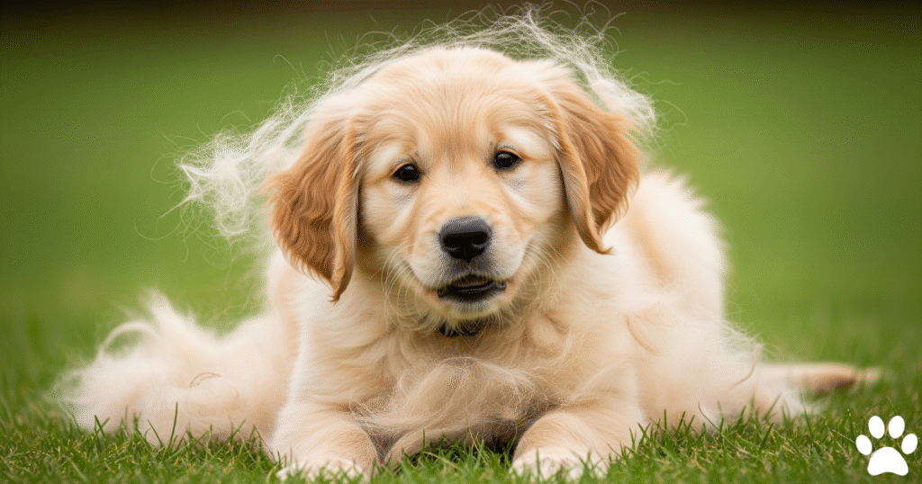 6 Months Golden Retrievers Shedding