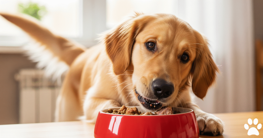 10-12 months Golden Retriever Food