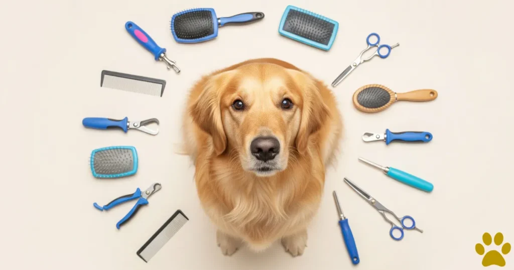 Clippers vs. Deshedding for Golden Retriever Haircut
