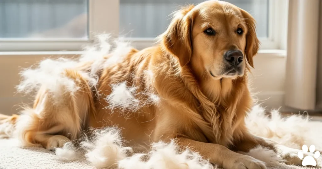 Adult (1-7years) Golden Retriever Molting