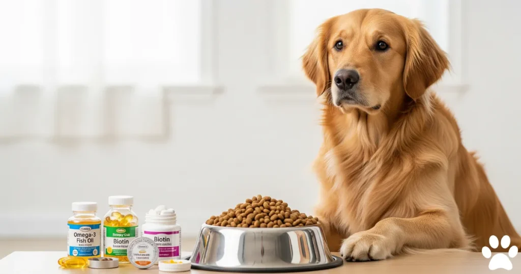 Supplements to avoid Golden Retriever Molting