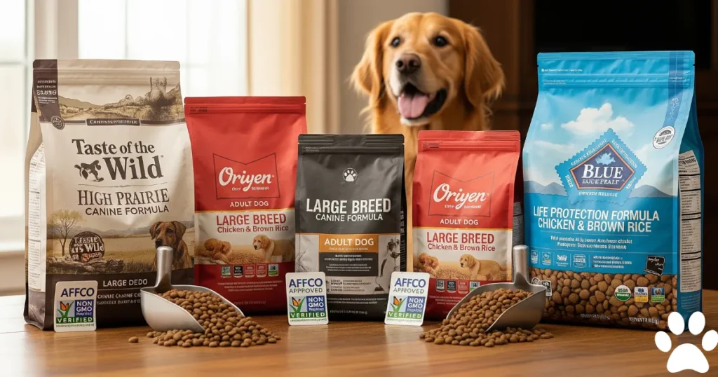 Best Dry Dog Food for Large Dogs: Top Dry Food Brands