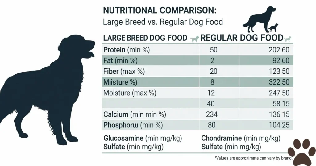 Best Food for Large Breed Dogs: Nutritional Comparison