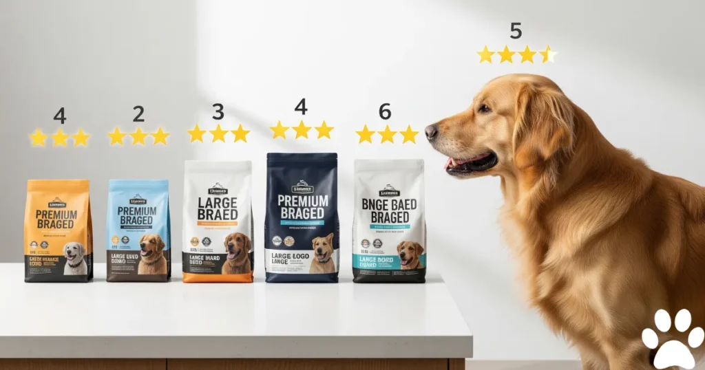 Best food for large dog: Top Brands