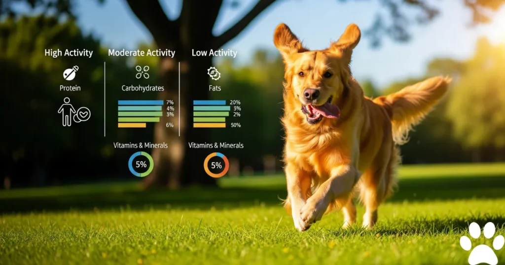 Best food for large dog: Activity Based Nutrition