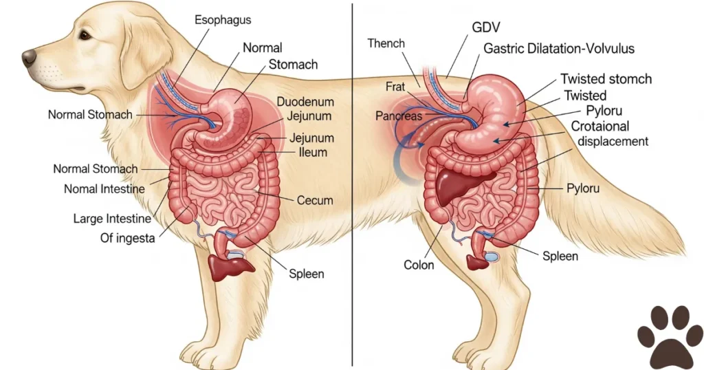 Dogs Stomach Hard: GDV or Bloat