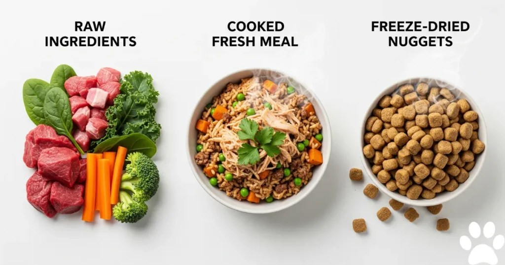Fresh Dog Food: Types of Fresh Food