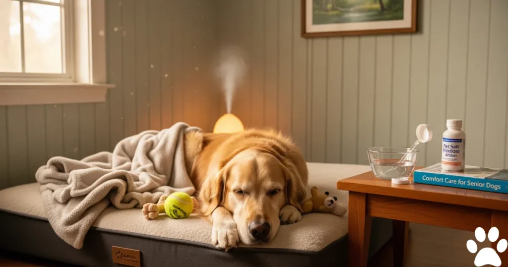 Quality of Signs Dog Dying Hemangiosarcoma
