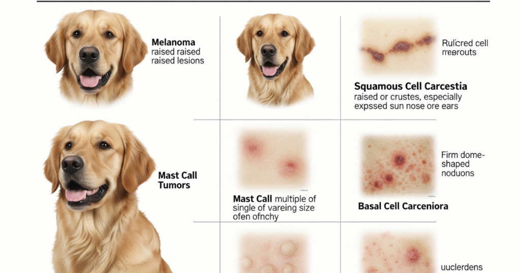Types of Cancer Sores on Dogs