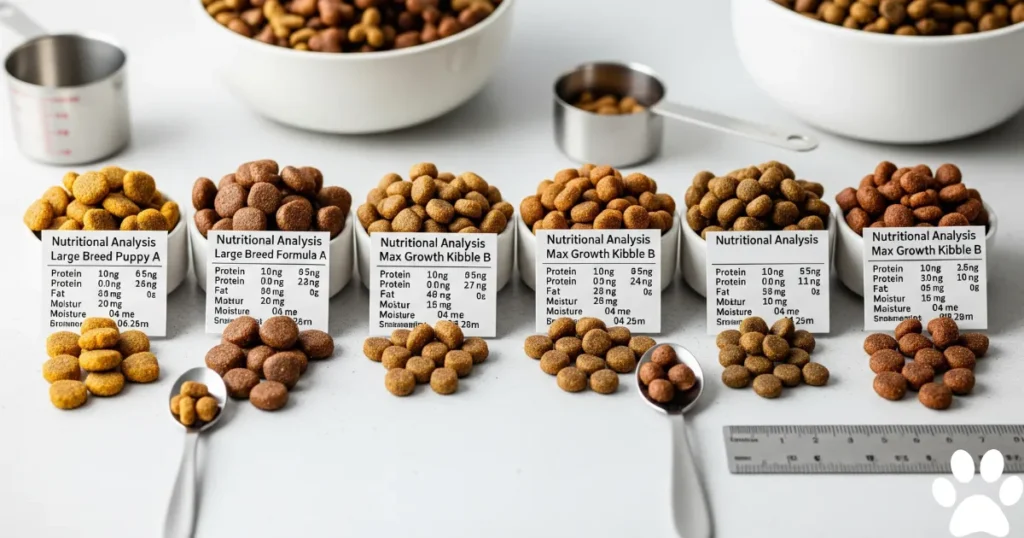 Top Large Breed Puppy Food: Nutritional Profile
