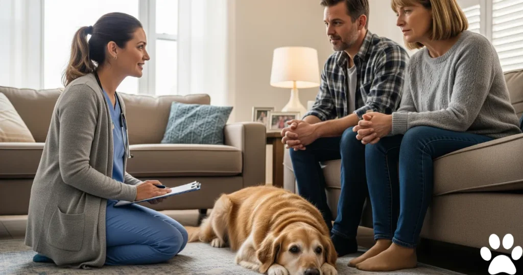 Will a dog with lymphoma die naturally: End Life Decision