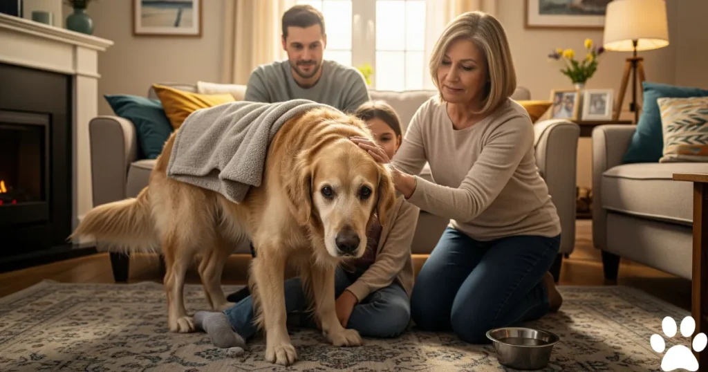 Symptoms of final stages of canine lymphoma: Quality of Life