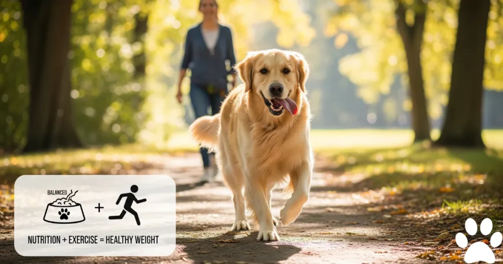 Best Dog Food for Overweight Dogs: Exercise