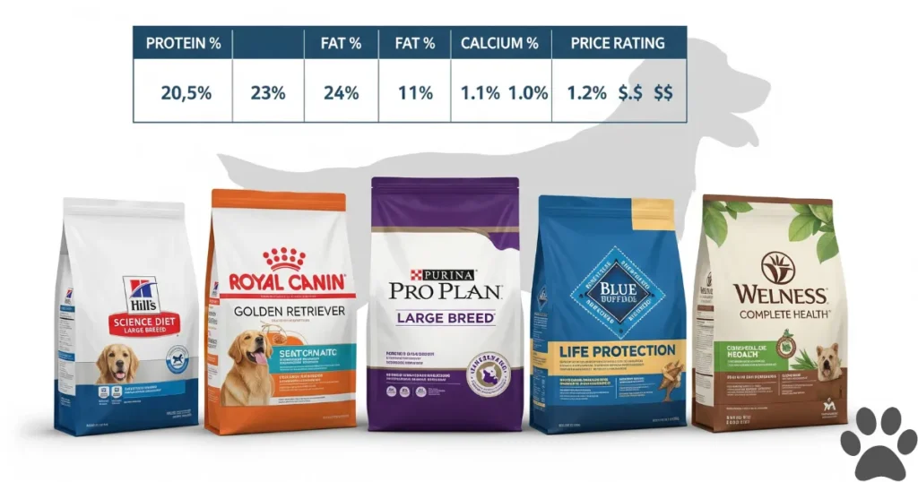 Top 5: Best Dry Dog Food for Large Breeds