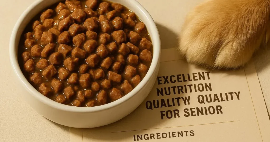 Best Moist Dog Food for Older Dogs: Critical Nutritional Components in the Best Moist Dog Food for Older Dogs