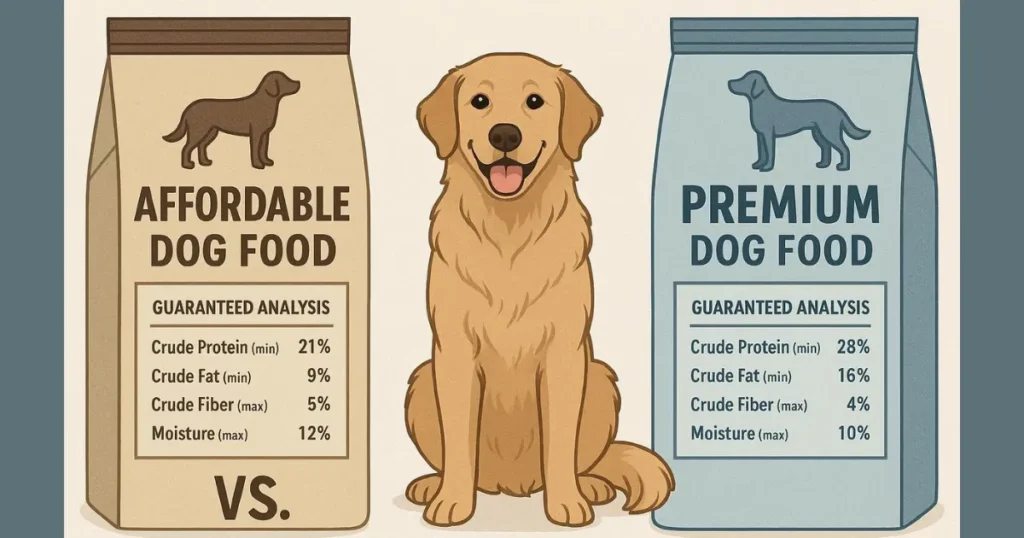 Affordable Dog Food: Comparing Affordable vs. Premium Dog Food