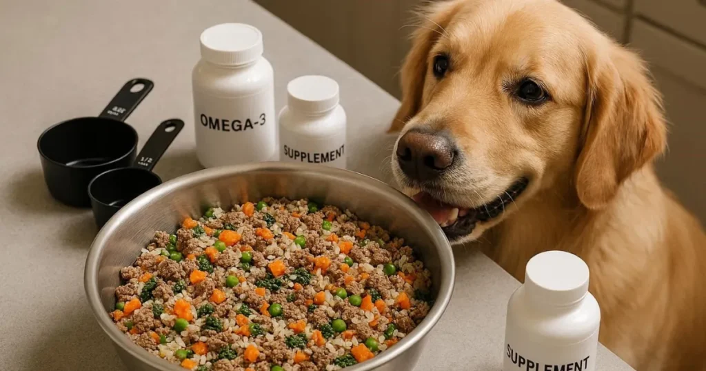 Cooked Dog Food: Veterinary-Formulated Cooked Dog Food Recipe