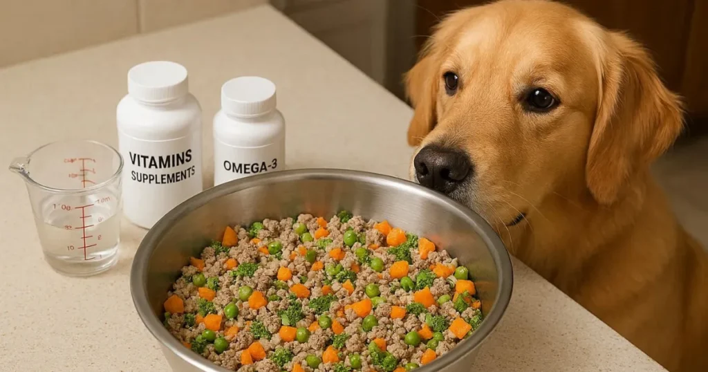 How to Make Healthy Dog Food: Veterinary-Formulated Recipe: Balanced Healthy Dog Food