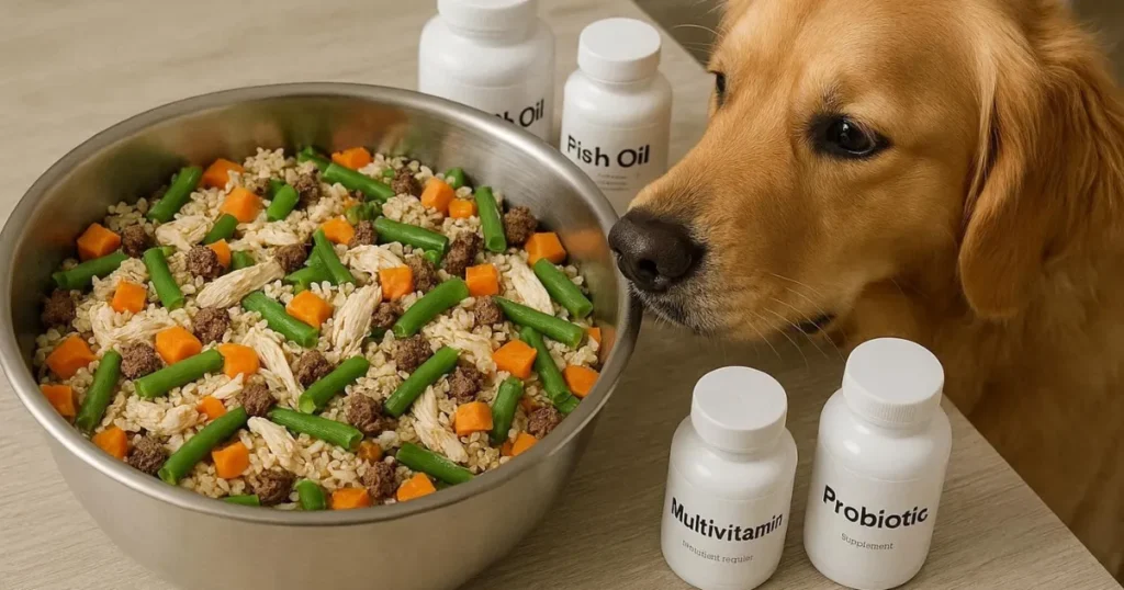 Dog Food Recipes with Chicken: Complete Balanced Dog Food Recipes with Chicken