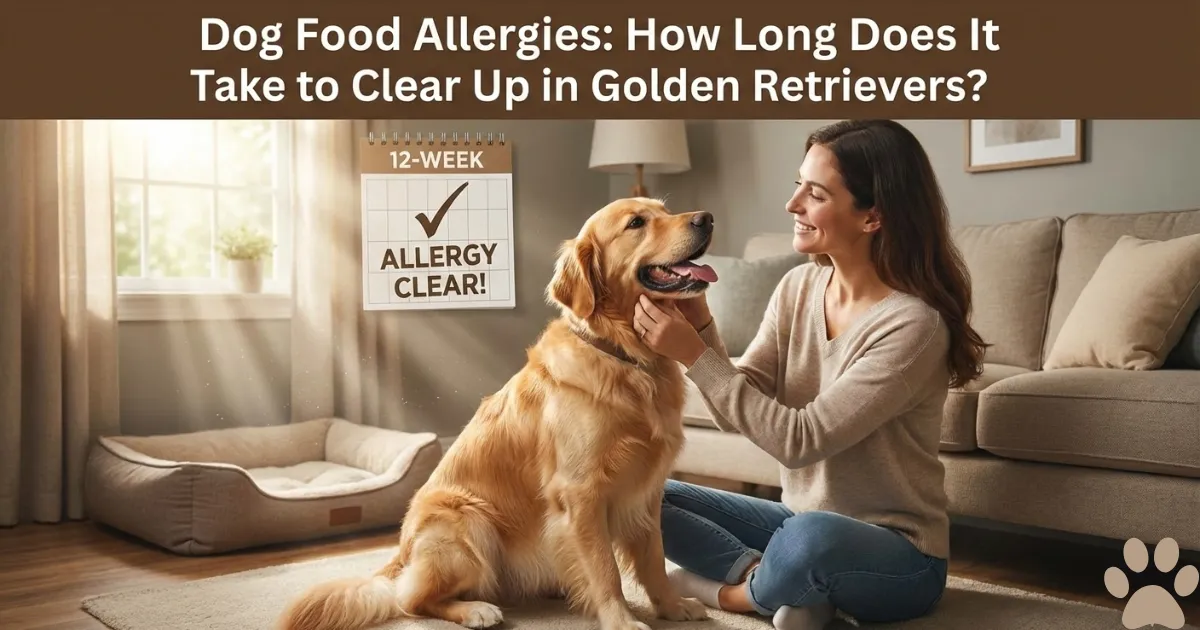 Dog Food Allergies How Long To Clear Up