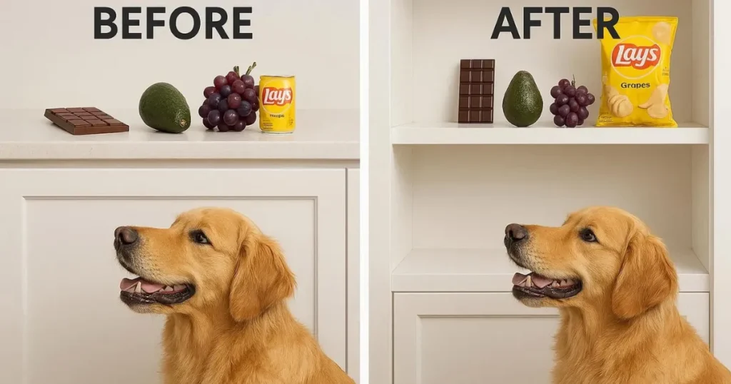 Foods Bad for Dogs: Room-Specific Prevention