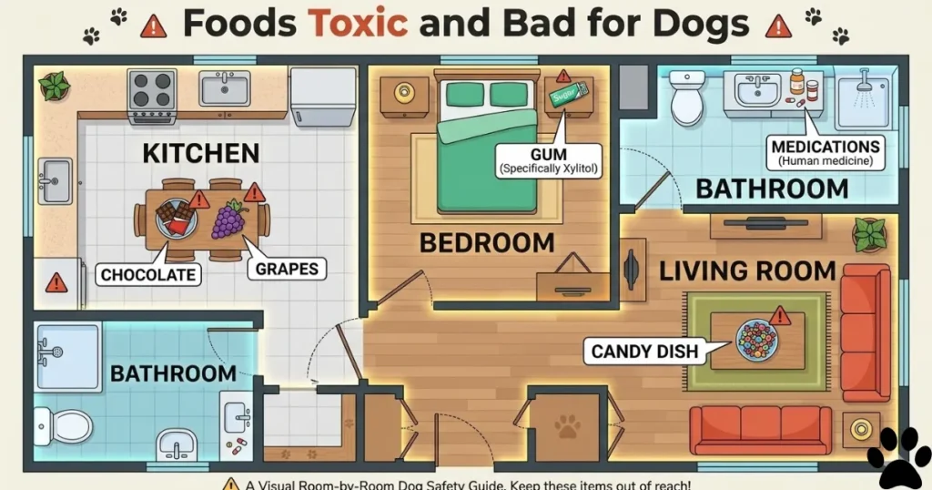Foods That Are Toxic To Dogs