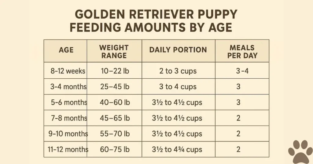 How Much Food to Feed a Puppy: Puppy Feeding Chart by Weight Age