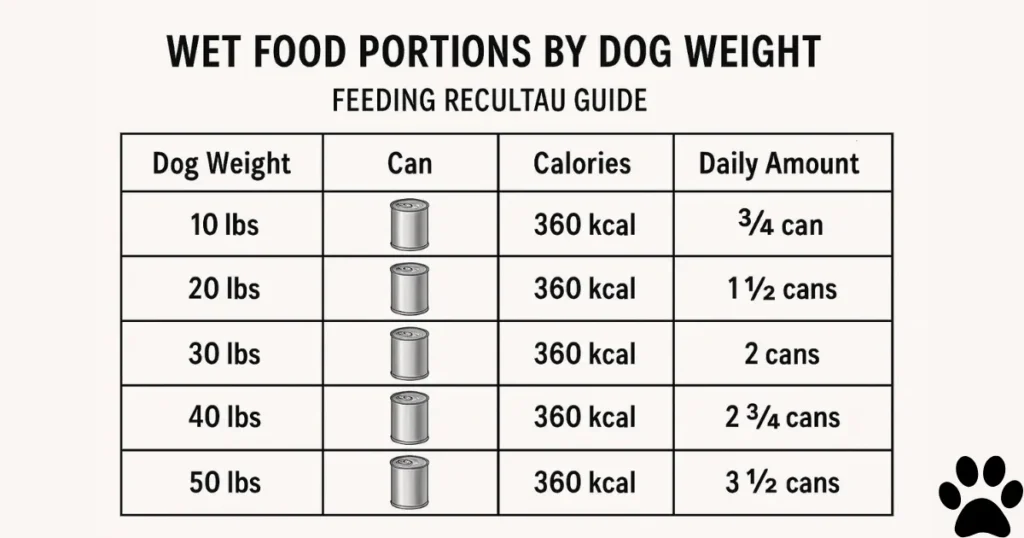 How Much Wet Food to Feed a Dog: Complete Feeding Guide