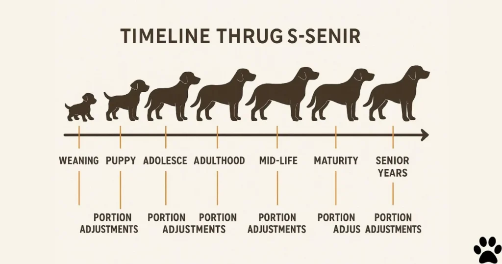 Labrador Feeding Chart by Age: 7 Critical Feeding Stages